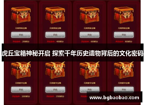 虎丘宝箱神秘开启 探索千年历史遗物背后的文化密码
